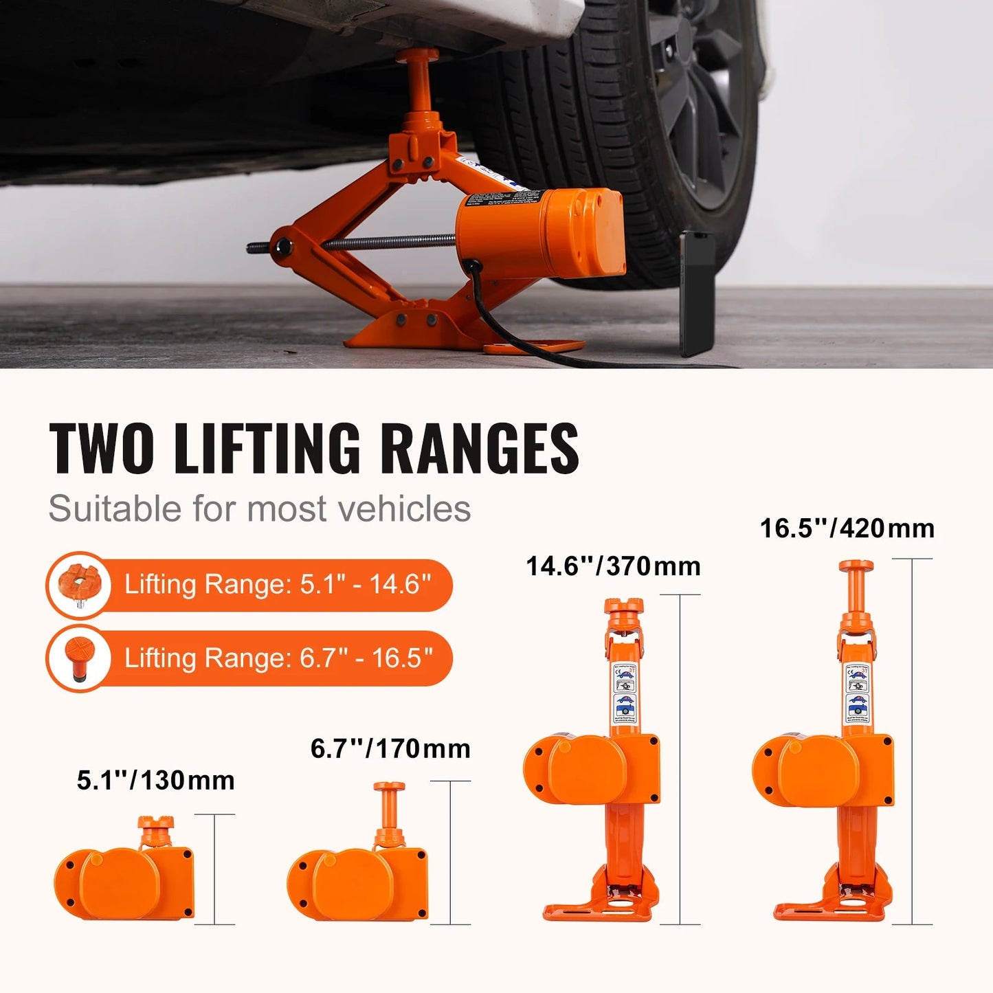 Portable Electric Car Jack