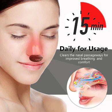 OVEALLGO™ RESPIRELIEF RED LIGHT NASAL THERAPY INSTRUMENT