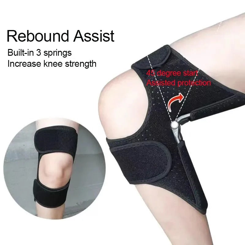 Adjustable Breathable Spring Loaded Knee Brace